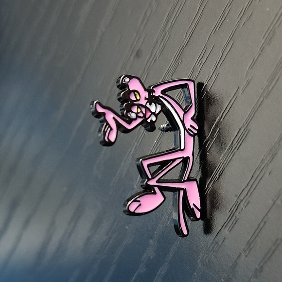 Pink Panther Enamel Pin - Picture 1 of 4